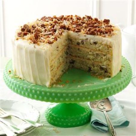 Coconut Italian Cream Cake