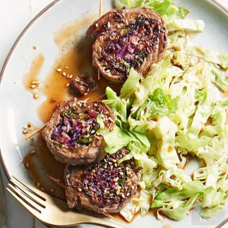 Cabbage & Beef Rolls