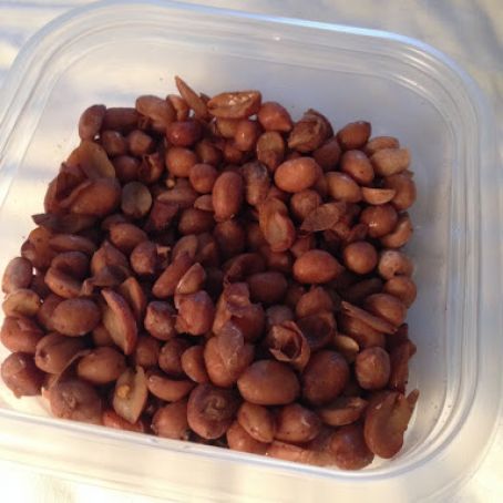 Chinese Style Braised Peanuts