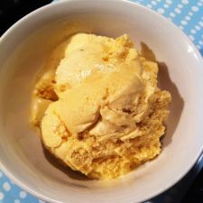Pumpkin Eggnog Ice Cream