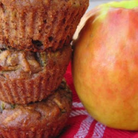 Zucchini Apple Spice Muffins