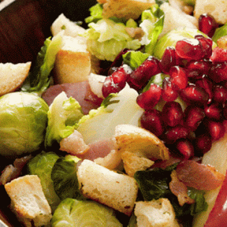 The 28-Day Shrink Your Stomach Challenge Shredded Brussels Sprouts and Apple Salad