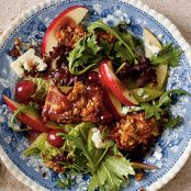 Apple-Pear Salad with Maple-Pecan Bacon