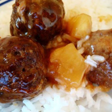 Pineapple Meatballs