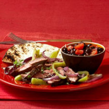 Flank Steak with Caramelized Onions