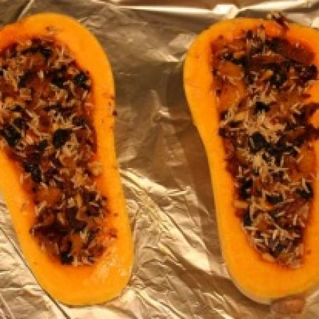 Bacon-Stuffed Squash