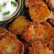 Parmesan Garlic Roasted Baby Potatoes