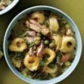 Lemon Chicken Tortellini Soup