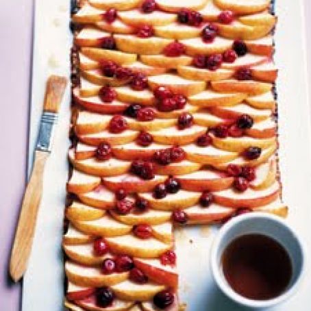 Cranberry, Apple, and Maple Phyllo