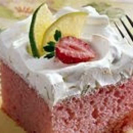 Strawberry Margarita Cake
