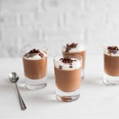 Mocha Mousse with Espresso Caviar & Chantilly Cream - The Kitchenthusiast