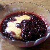 Blackberry Pudding Cobbler