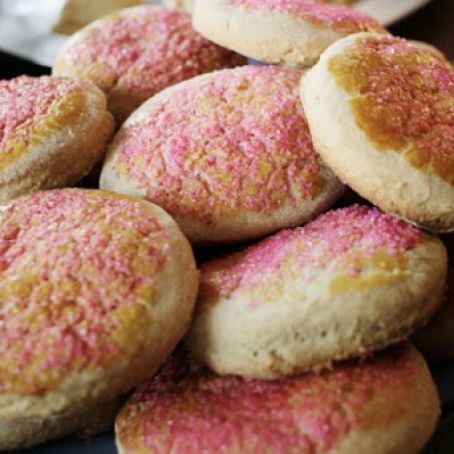 Rose- Cinnamon Scones with Lemon Curd Scented with Rose Water
