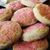 Rose- Cinnamon Scones with Lemon Curd Scented with Rose Water