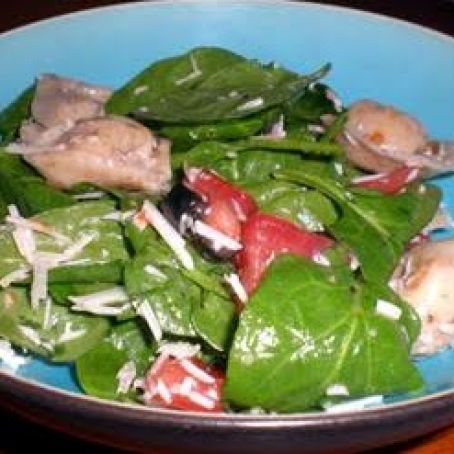 Spinach and Tortellini Salad