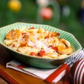 Garlic and Shrimp Pasta Toss