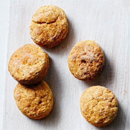 Spiced Sweet Potato Biscuits