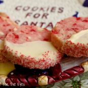 White Chocolate Cherry Shortbread