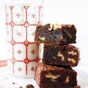 Gooey Walnut Brownies
