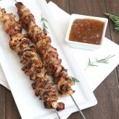Grilled Rosemary Chicken Kabobs