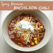 Spicy Mexican Enchilada Chili