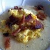 Bacon, Eggs & Grits in a Bowl