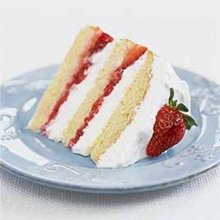 Strawberry Cream Cake