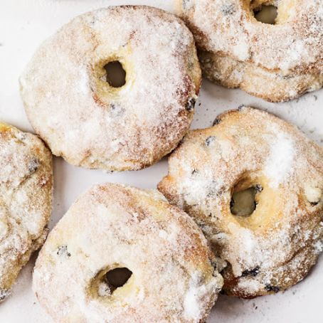 Baked Currant Doughnuts