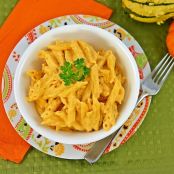Pasta with Creamy Pumpkin Sauce