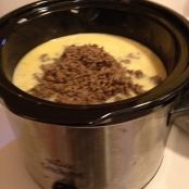 Crock pot Bacon Cheeseburger Soup