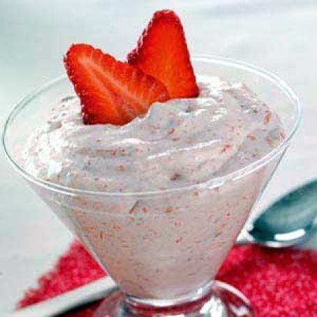 Strawberry Rhubarb Cream