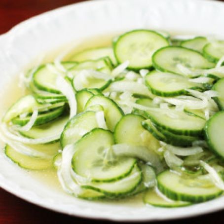 Cucumber and Onion Salad