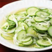 Cucumber and Onion Salad