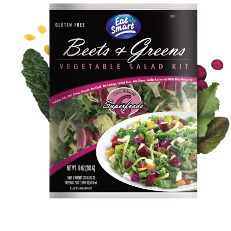KIT - Eat Smart Beets & Greens Vegetable Salad Kit