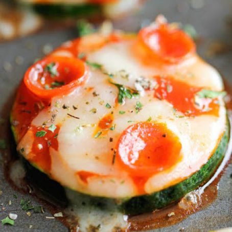 Zucchini Pizza Bites