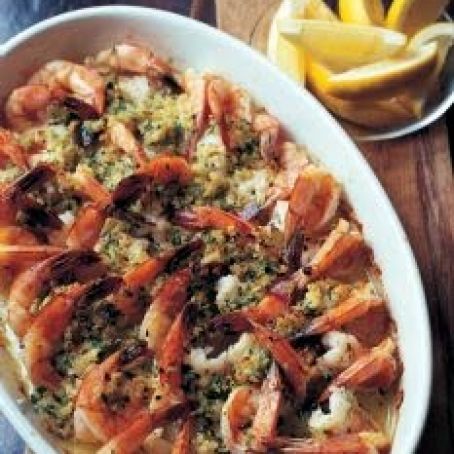 Shrimp - Baked Shrimp Scampi