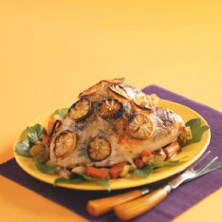 Lemon-Basil Turkey Breast