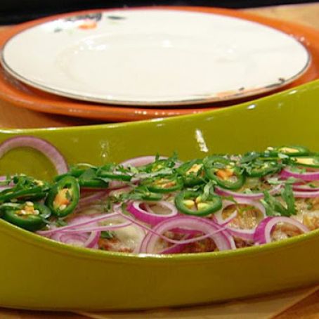 Cheese and Green Chile Enchiladas