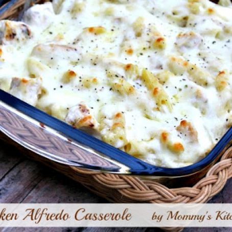 Chicken Alfredo Casserole