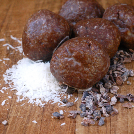 Natural Coconut Cacao Truffles