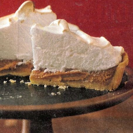 Pumpkin Meringue Tart