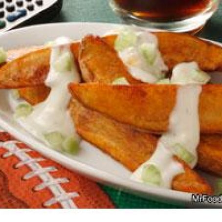 Buffalo Potato Wedges