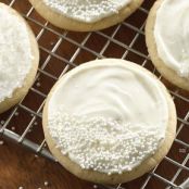 Glazed Whiteout Cookies