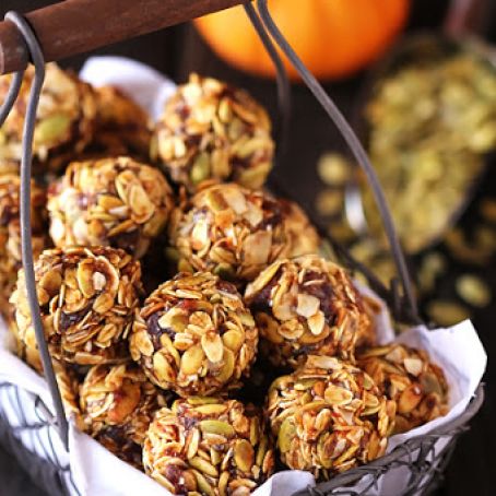 Pumpkin No Bake Energy Bites