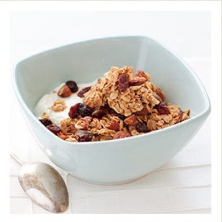 Almond Granola with Dried Fruit