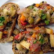 ENSALADA DE BERENJENA CON TOSTONES