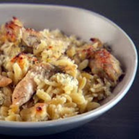 Chicken, Lemon, and Dill with Orzo