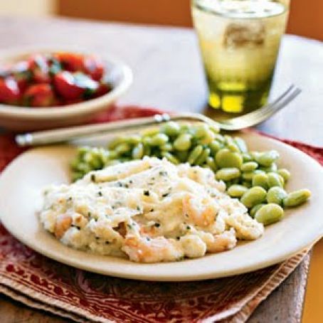 Shrimp and Grits Casserole