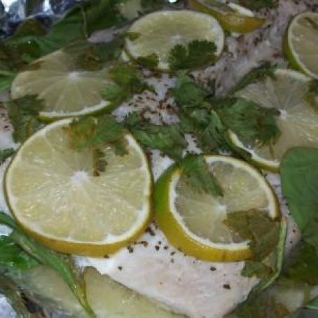 Cilantro Lime Halibut