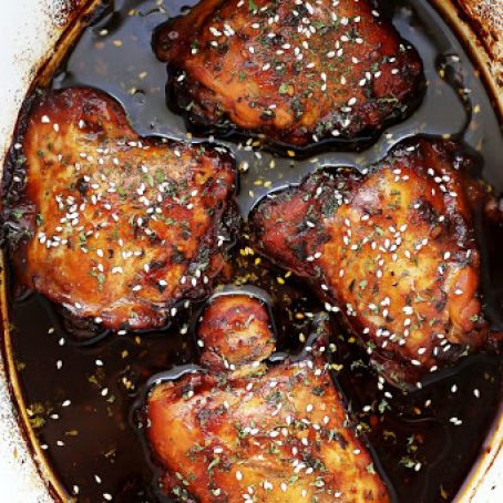 CROCK POT HONEY GARLIC CHICKEN